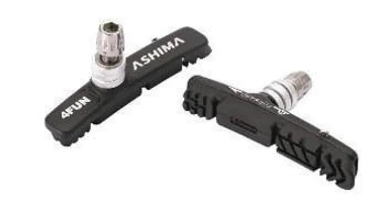 Ashima Shoe For V-brake Plus Spare Pads